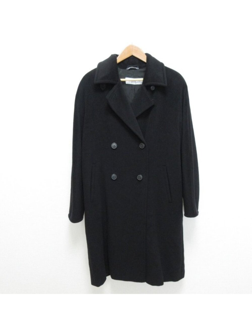 Max Mara Wool Coat Black